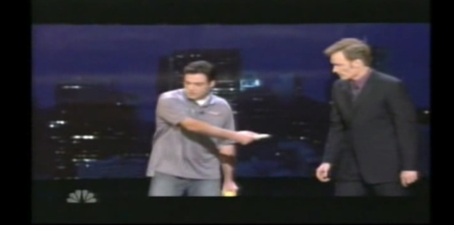 Dave Feldberg Teaching Disc Golf on Conan O’Brien